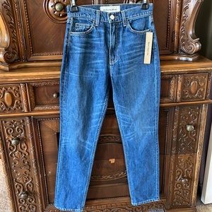 Reformation Julia High Cigarette Jeans.